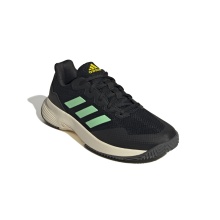 adidas Tennisschuhe GameCourt 2 Allcourt schwarz/grün Herren